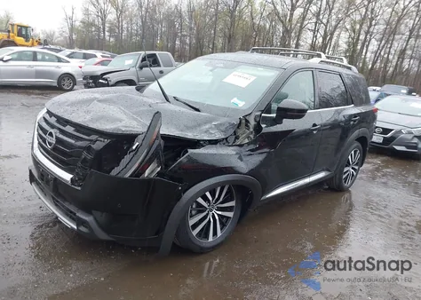 2024 Nissan Pathfinder Platinum 4Wd из США, поврежденный, VIN 5N1DR3DK1RC224034